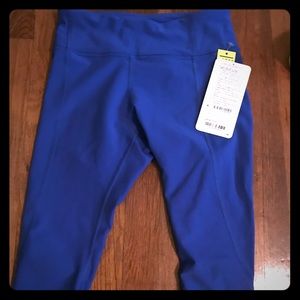 Blue tight stuff Crop 4 luxtreme